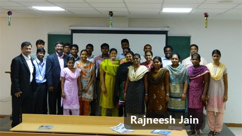 Group photo with a training batch