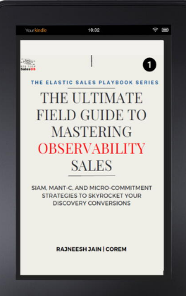 Elastic Observability Sales Playbook cover
