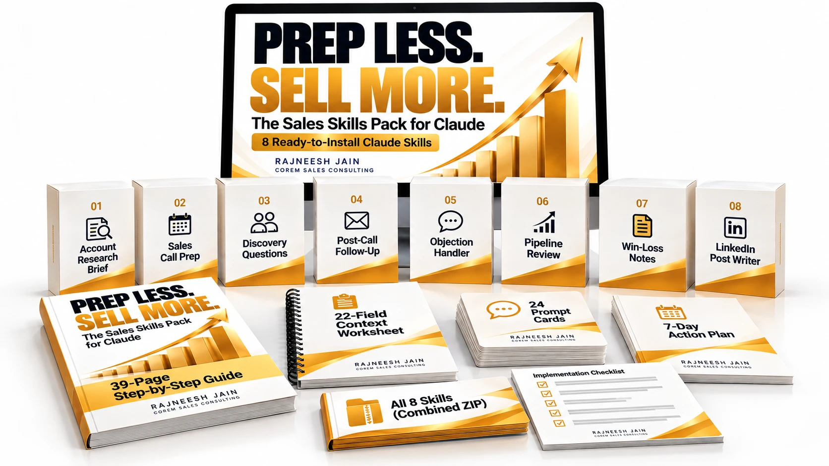 Prep Less. Sell More. cover