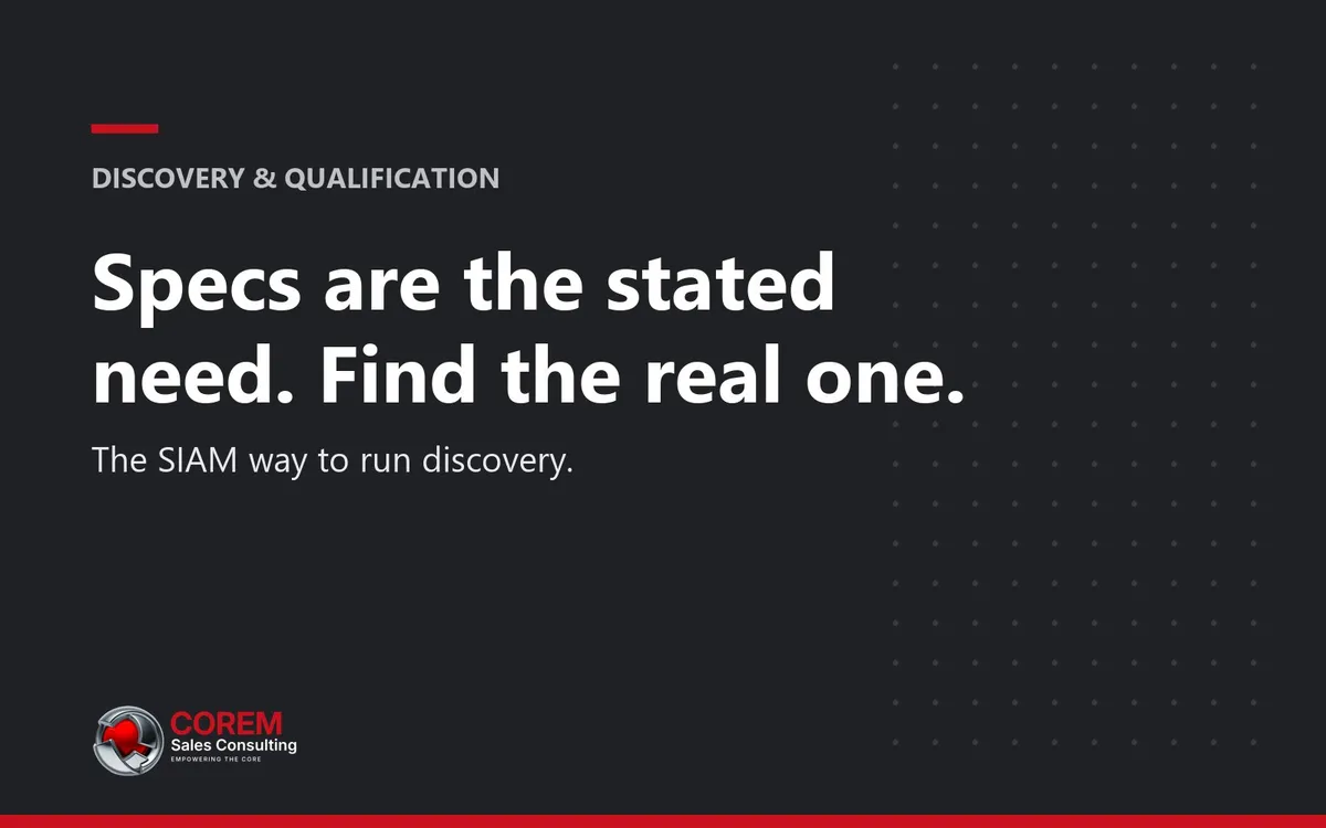 Discovery questions for B2B tech sales: a field guide