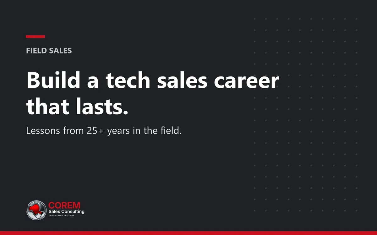 How to build a successful career in technology sales